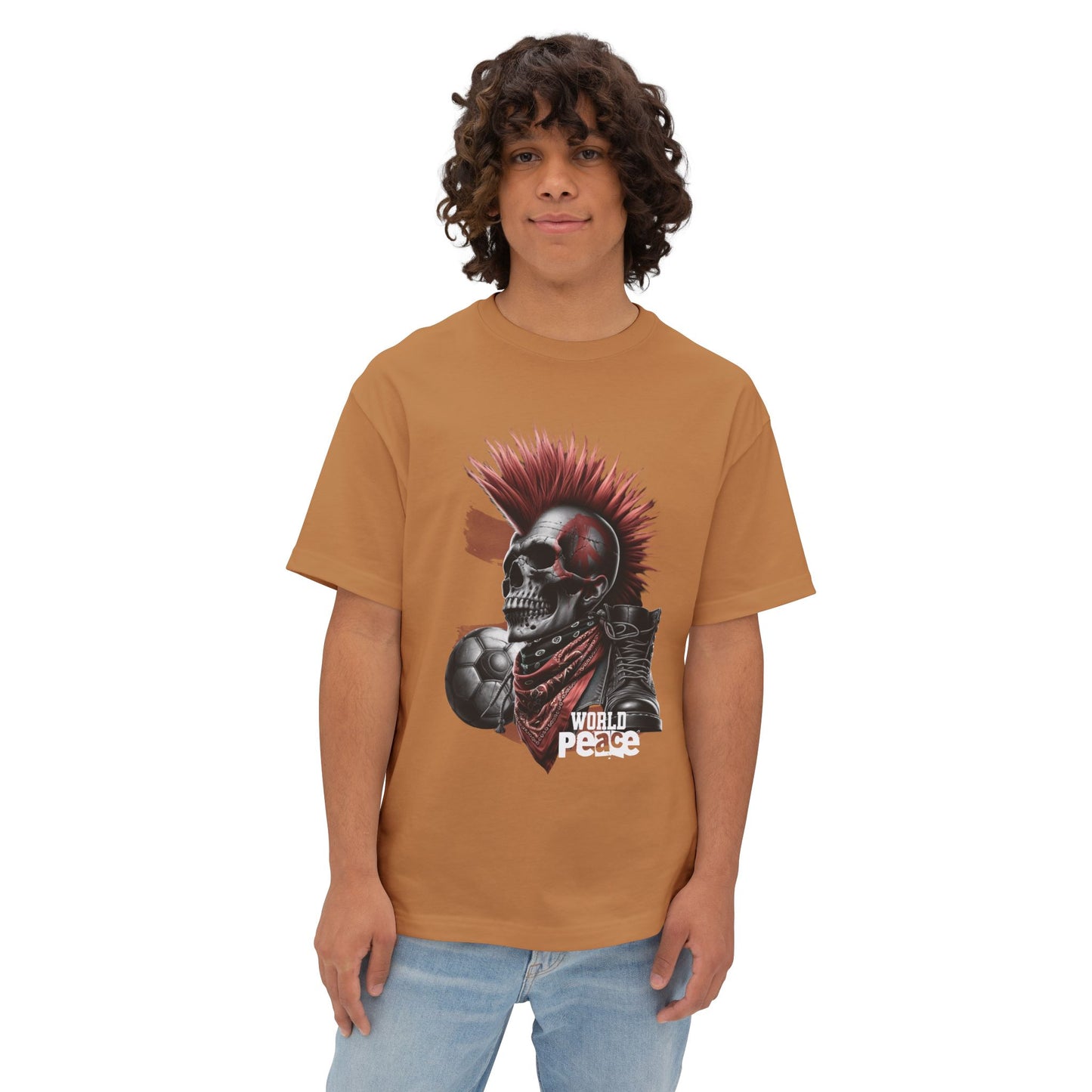 FPD - World Peace Oversized Tee — Dreamer & Peacemaker Statement Shirt