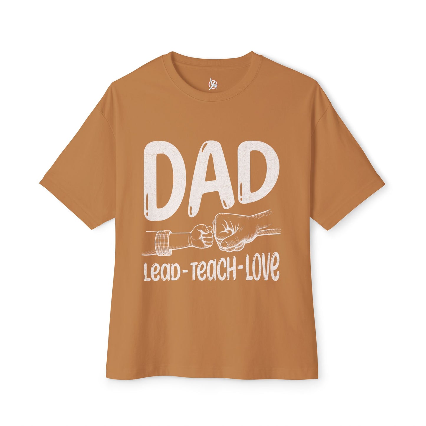Dad Hoodie – Lead • Teach • Love | Father’s Day Gift - Unisex Oversized T-shirt