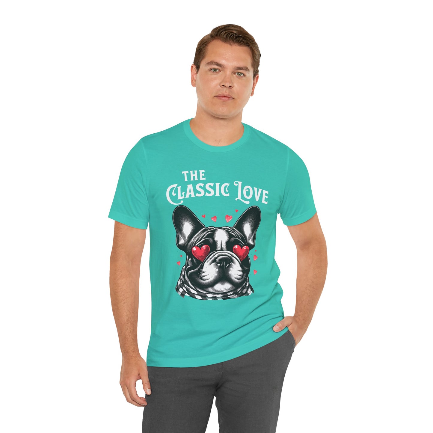 FPD - Unisex T-shirt - Pug Classic Love Tee – Cute Dog Lover Statement Shirt