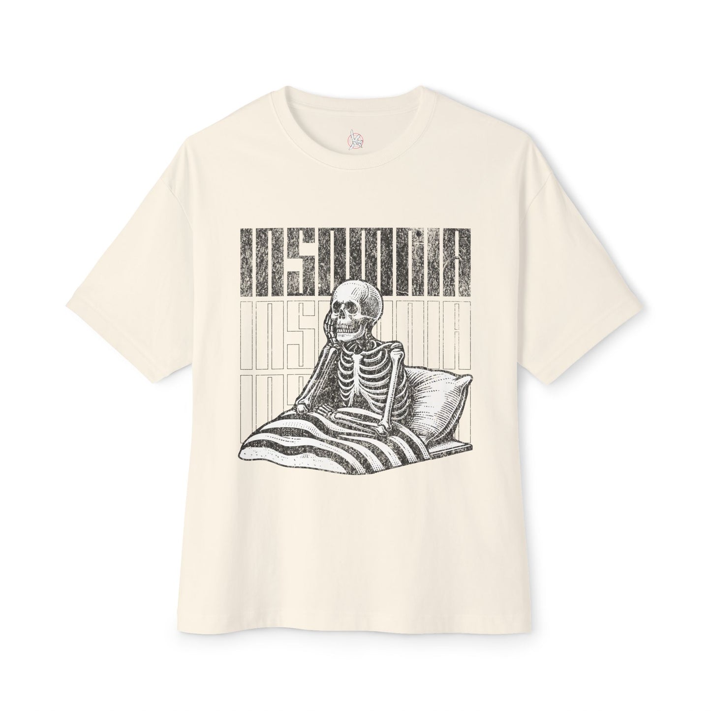 FPD - Insomnia Oversized Tee — Late Night Mind Battle Statement Shirt