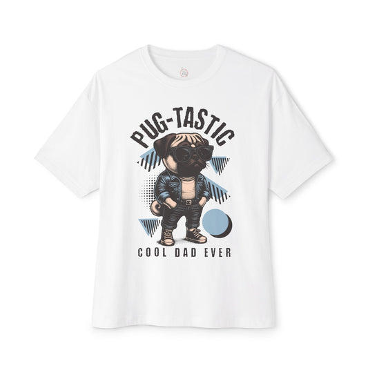 FPD - Pugtastic Oversized Tee – Playful Dog Lover Streetwear