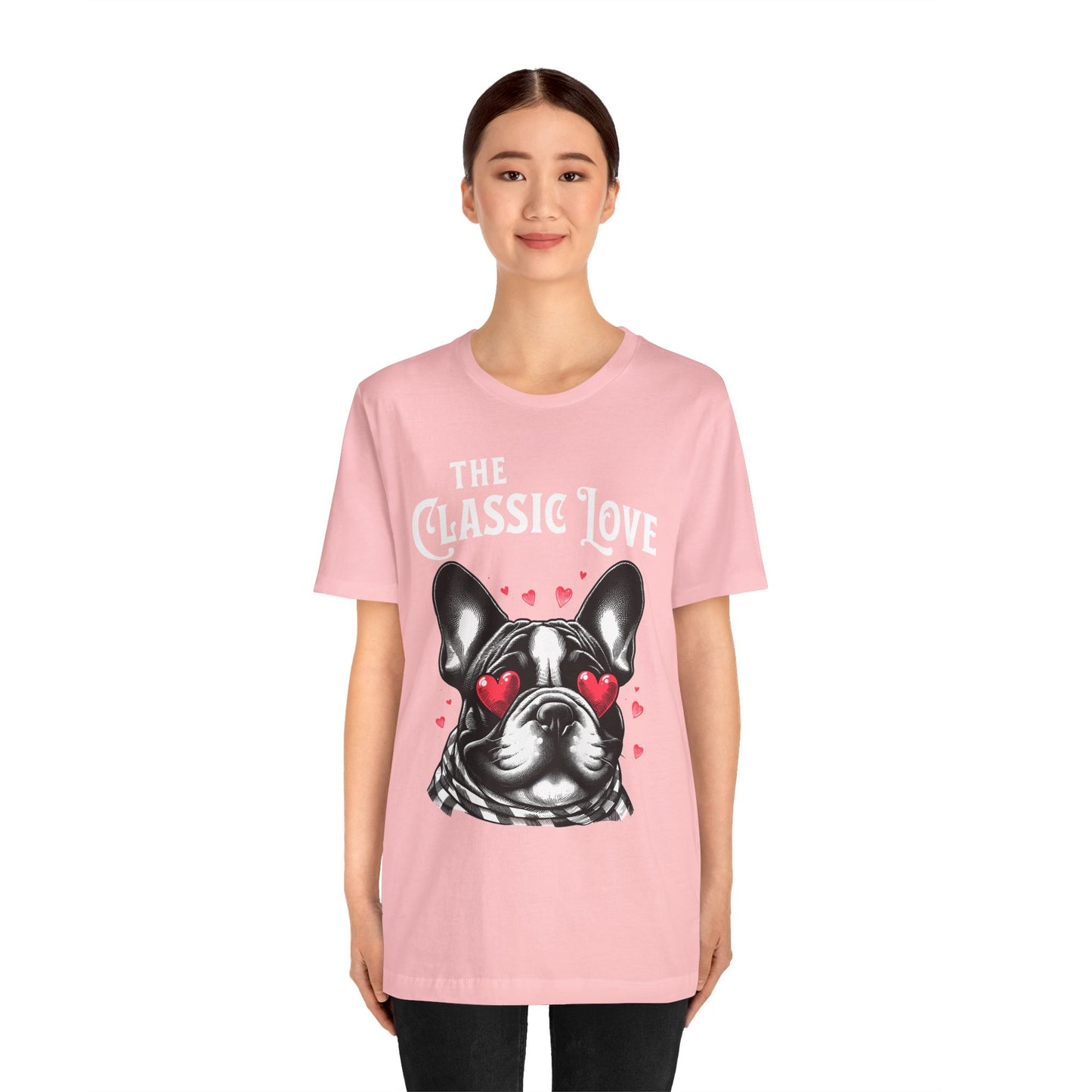 FPD - Unisex T-shirt - Pug Classic Love Tee – Cute Dog Lover Statement Shirt