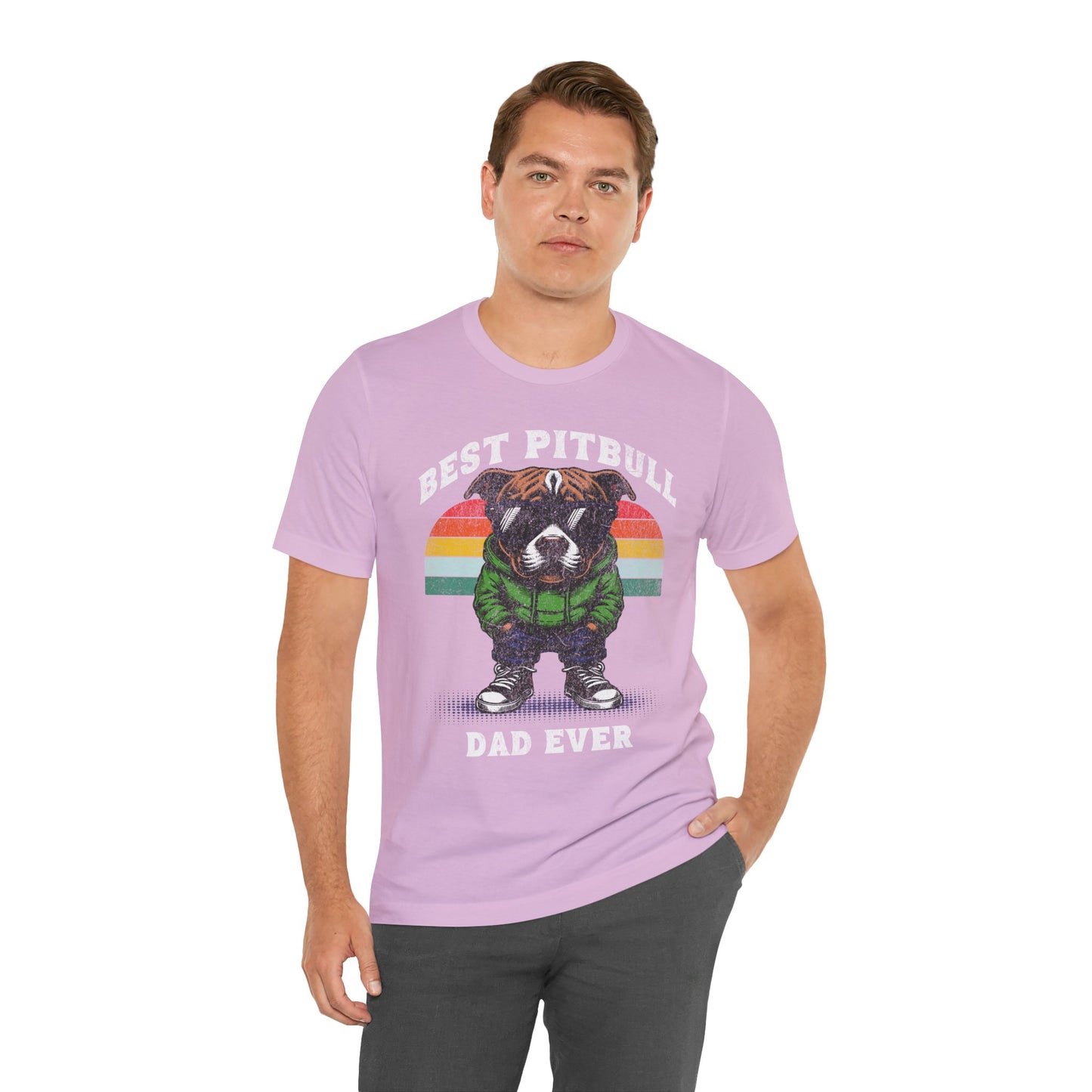 FPD - Unisex T-shirt - Best Pitbull Dad Ever Tee – Dog Lover Statement Shirt