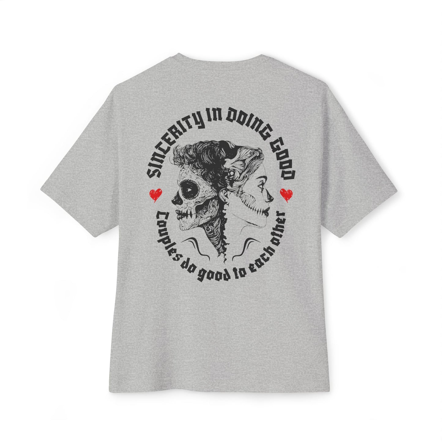 F&BPD - Sincerity in Doing Good Oversized Tee – Compassion Statement Shirt