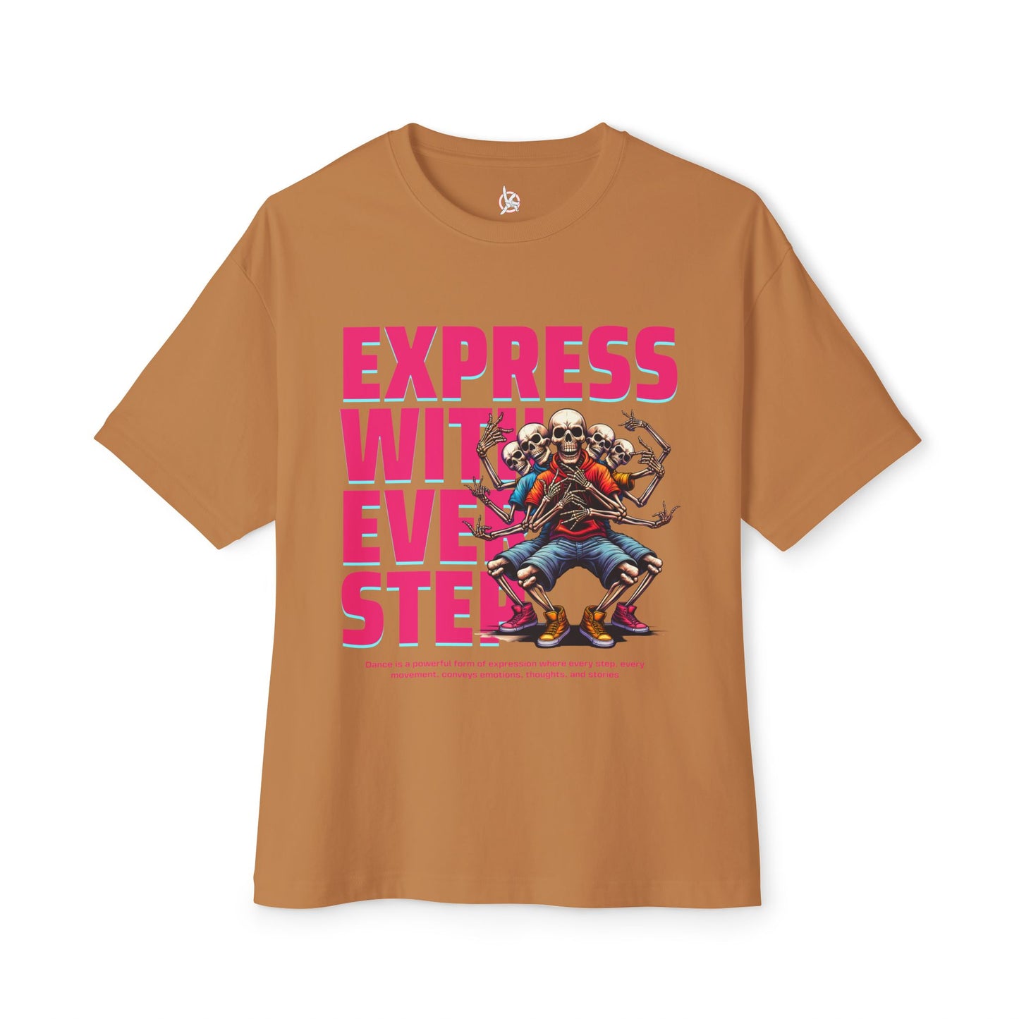 FPD - Express With Every Step Oversized Tee – Creative Confidence Shirt