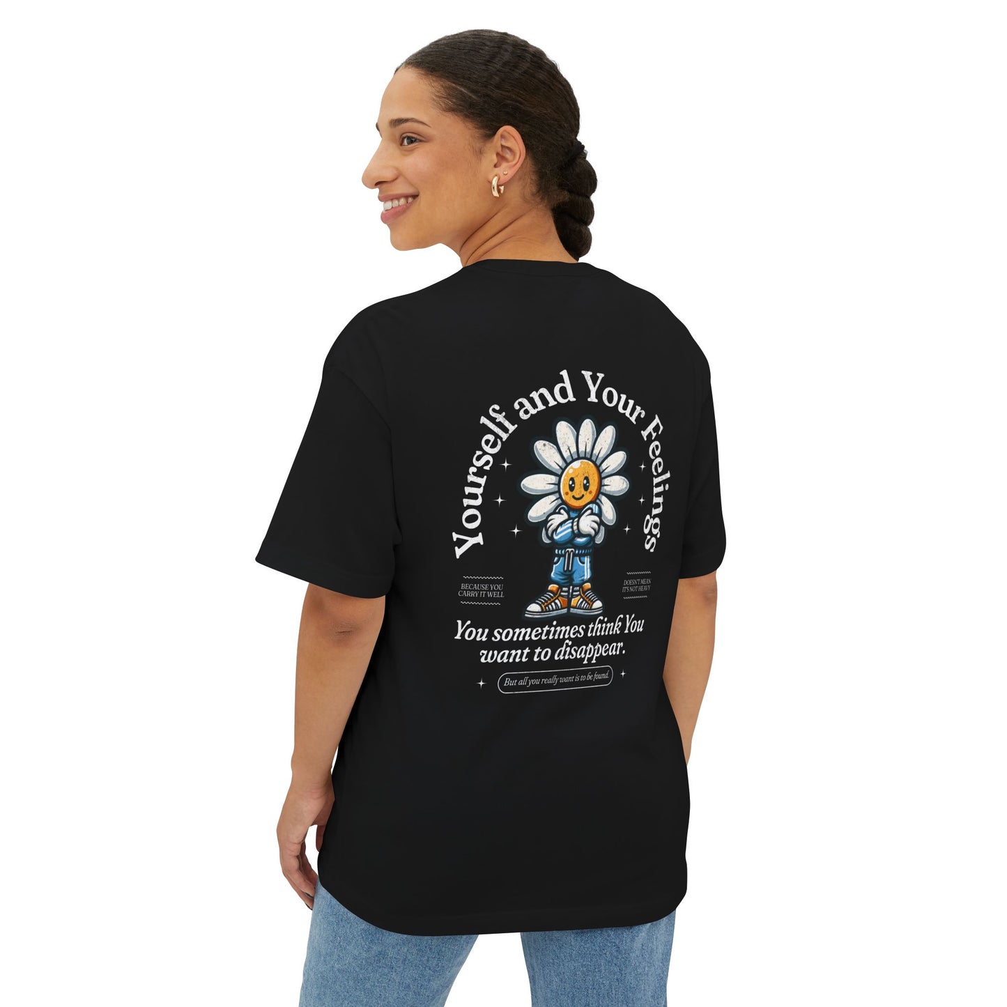 F&BPD - Yourself & Your Feelings Oversized Tee – Self-Awareness Streetwear