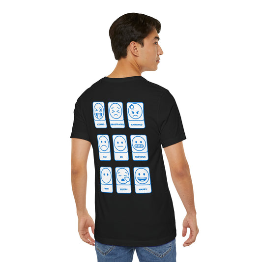 F&BPD - Unisex T-shirt - Emotions Tee – Emotional Awareness & Expression Shirt