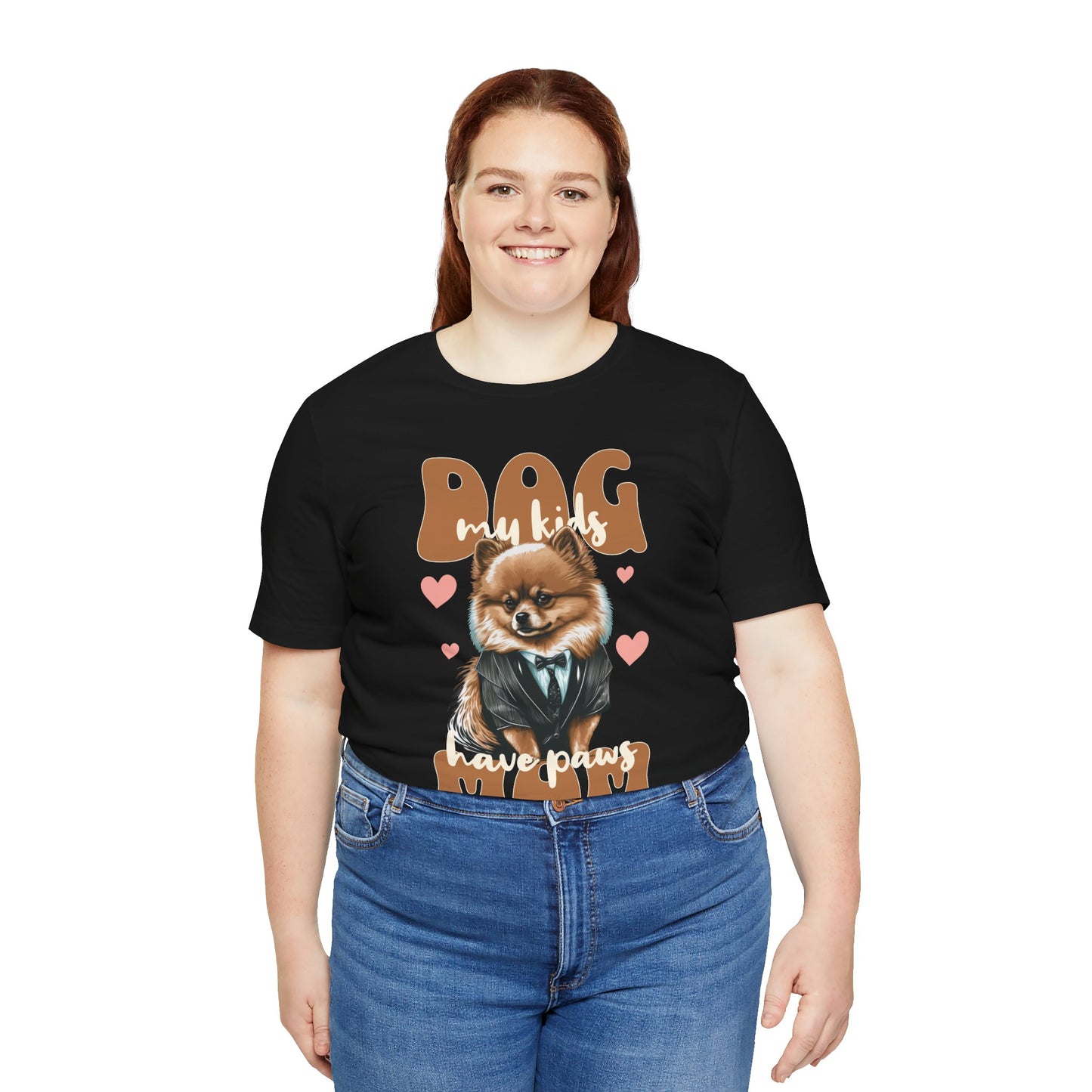Dog Mom T-Shirt | Cute Pet Lover Unisex Tee - FPD