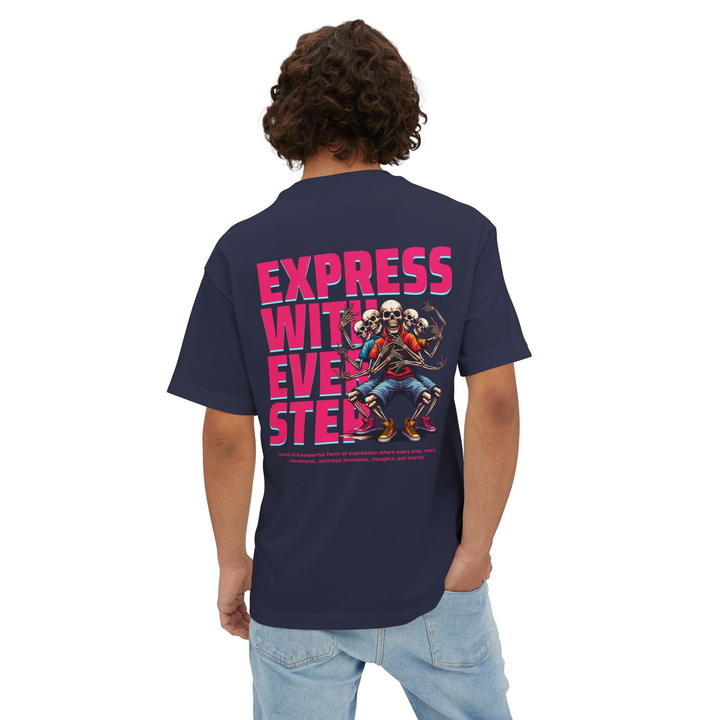 F&BPD - Express With Every Step Oversized Tee – Statement Streetwear
