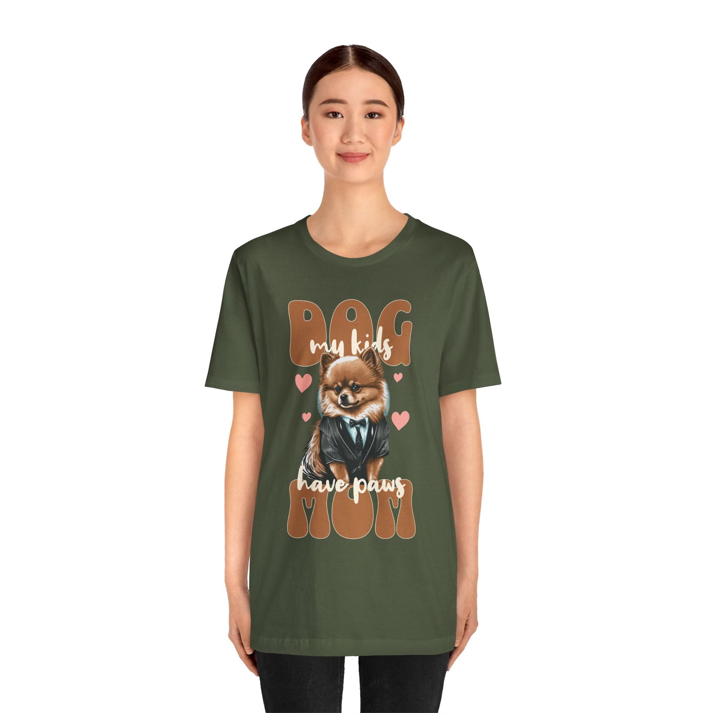 Dog Mom T-Shirt | Cute Pet Lover Unisex Tee - FPD