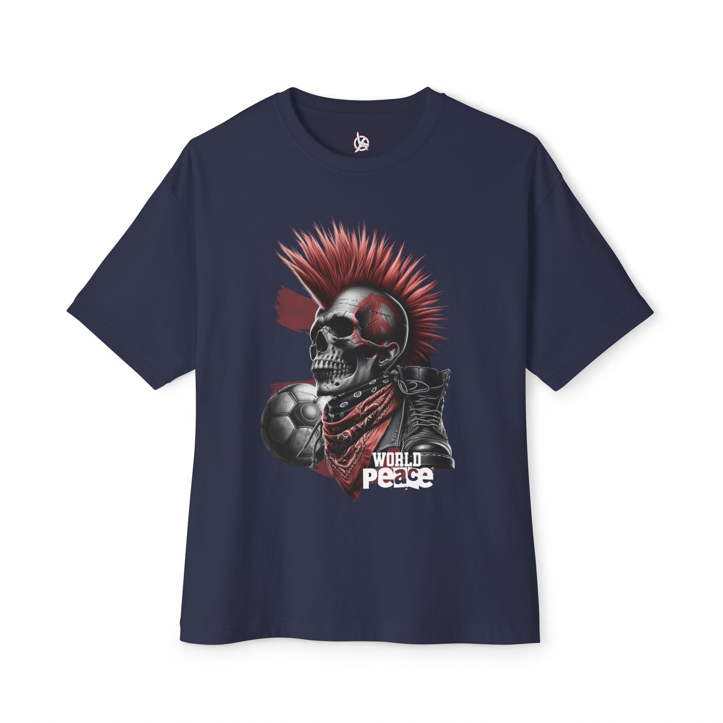 FPD - World Peace Oversized Tee — Dreamer & Peacemaker Statement Shirt
