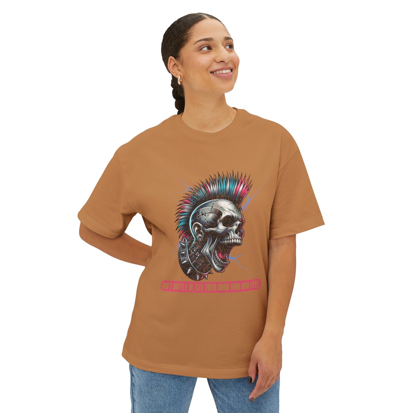 FPD - Don’t Bottle In Oversized Tee – Speak Your Truth Statement Shirt