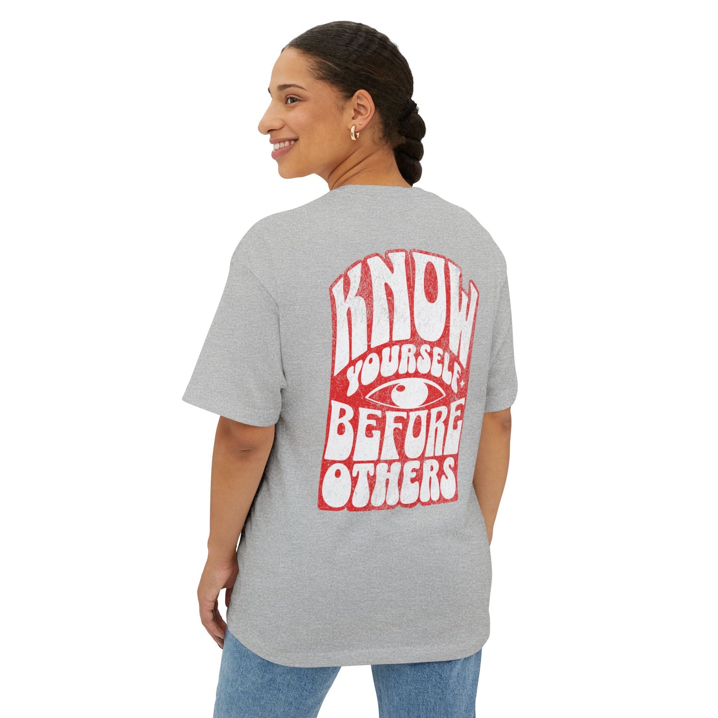 F&BPD - Know Yourself Before Others Oversized Tee – Self-Awareness Streetwear