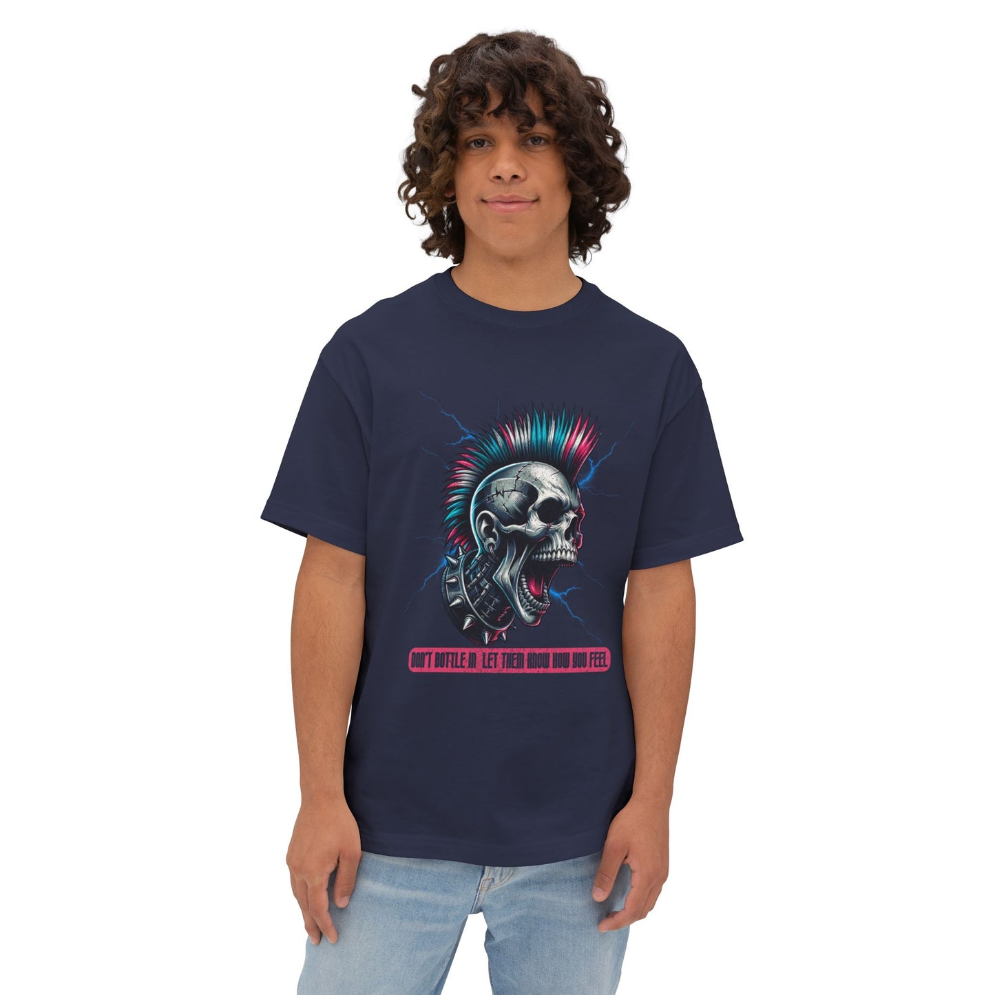 FPD - Don’t Bottle In Oversized Tee – Speak Your Truth Statement Shirt