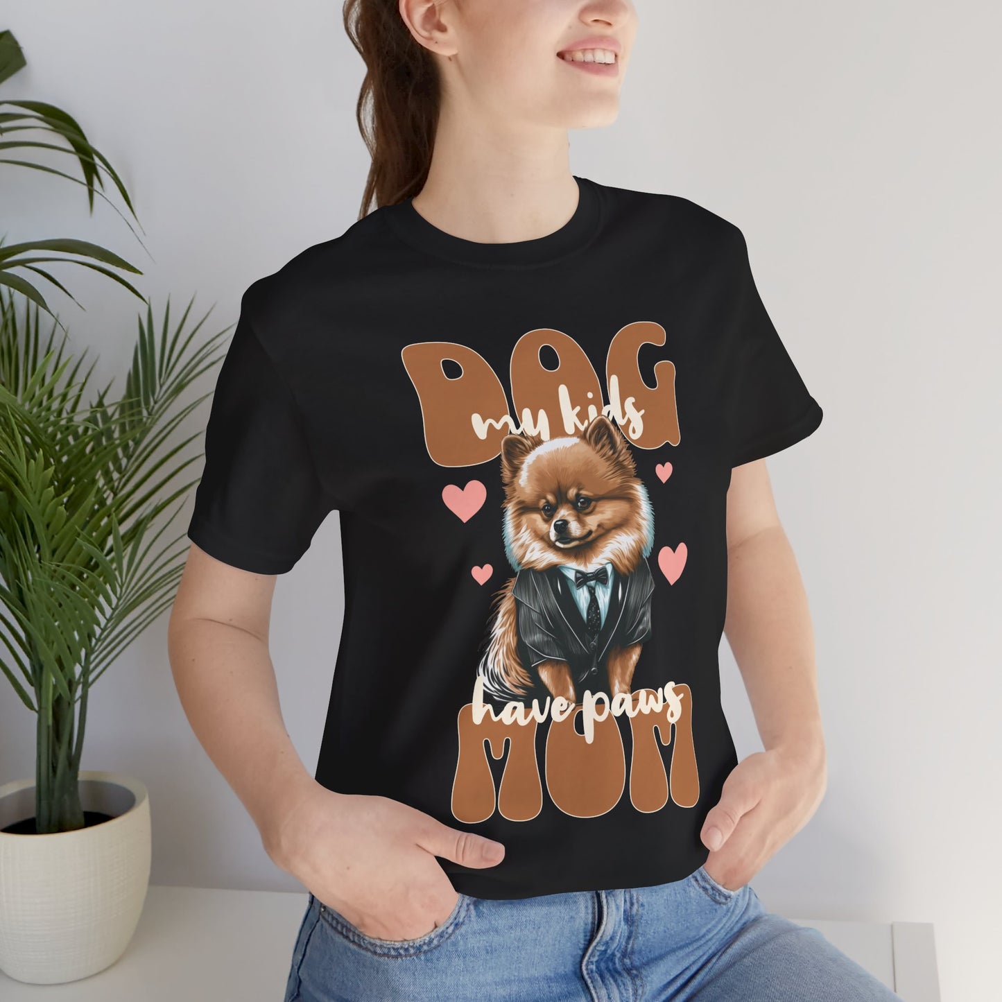 Dog Mom T-Shirt | Cute Pet Lover Unisex Tee - FPD