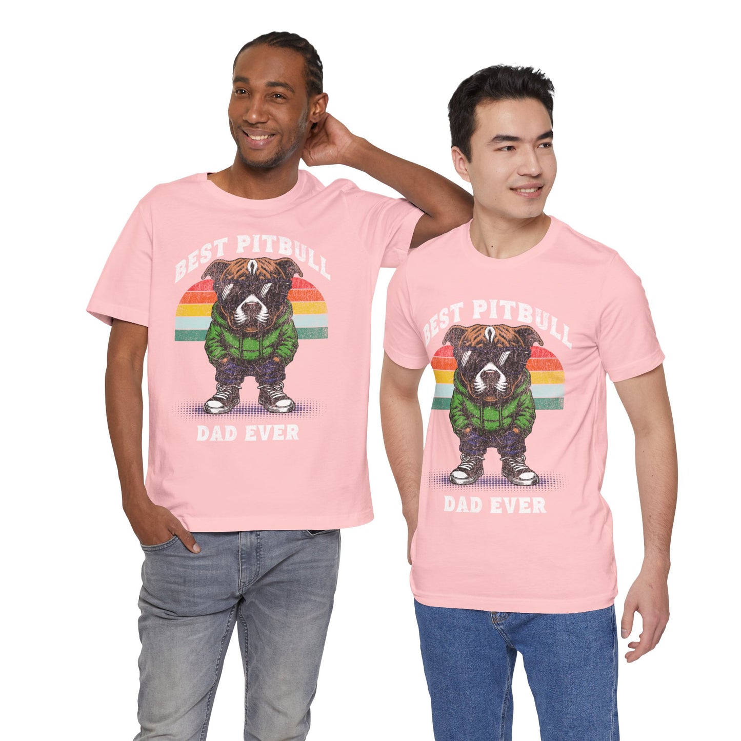 FPD - Unisex T-shirt - Best Pitbull Dad Ever Tee – Dog Lover Statement Shirt