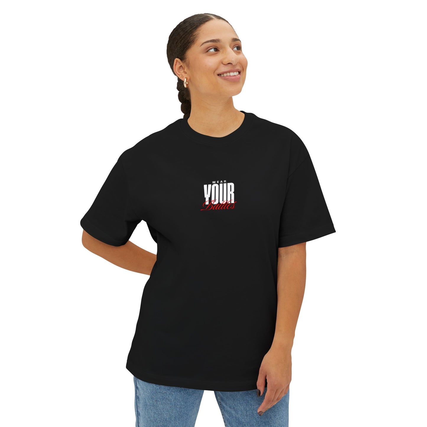 FPD - Wear Your Battles Oversized Tee – Resilience Streetwear