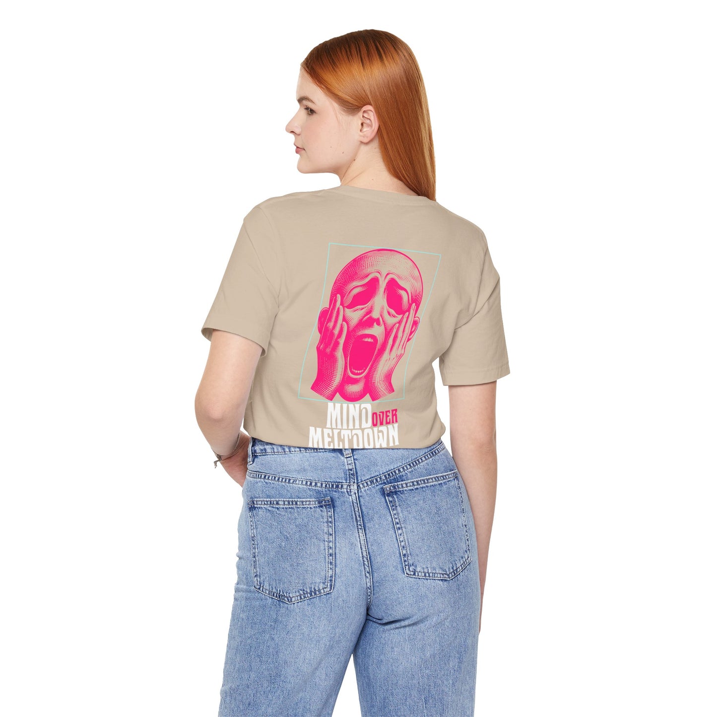 F&BPD - Unisex Tee - Mind Over Meltdown Tee – Calm in Chaos Statement Shirt