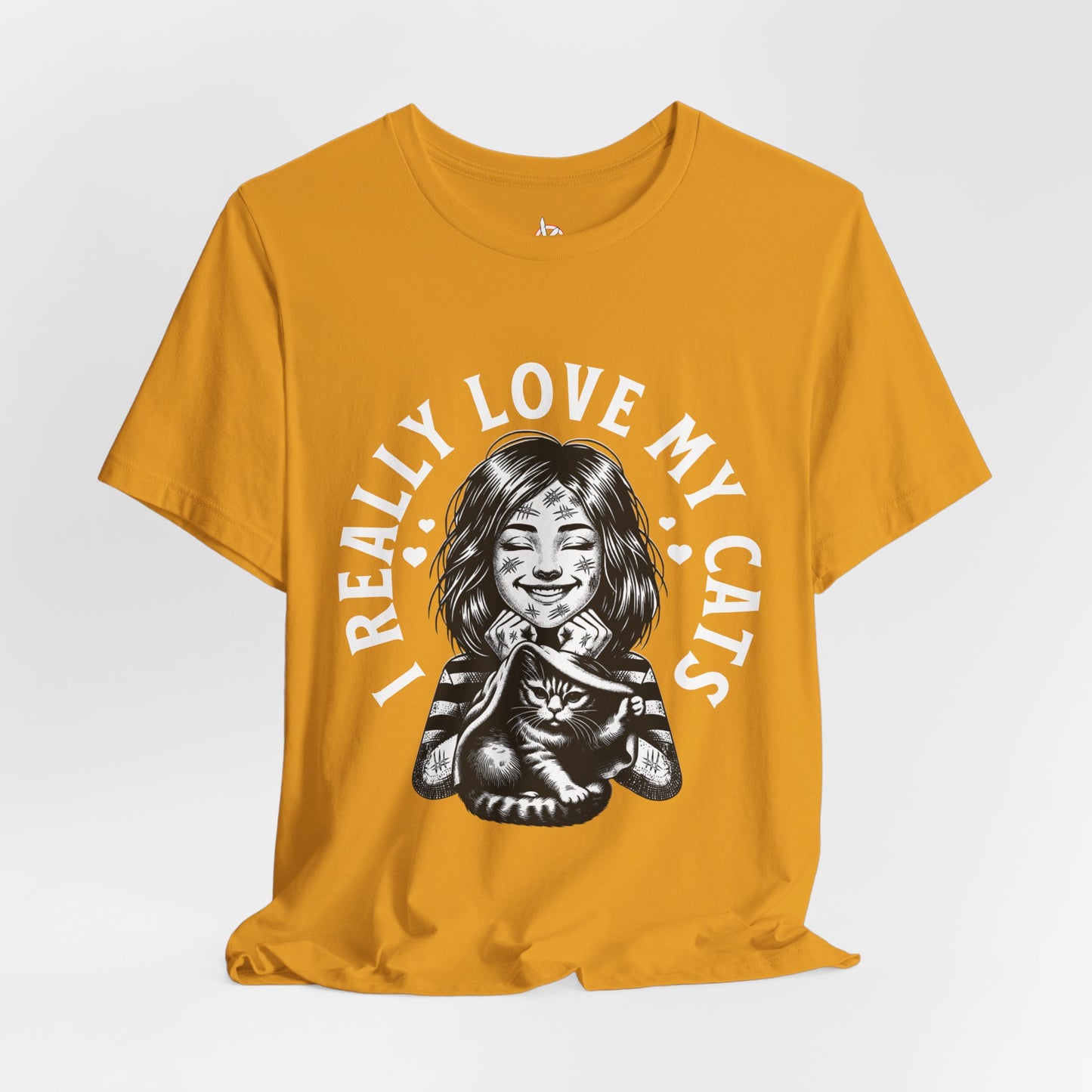 I Really Love My Cats T-Shirt | Cute Cat Lover Unisex Tee - FPD