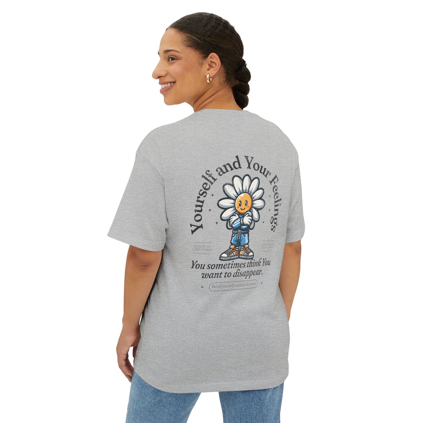 F&BPD - Yourself & Your Feelings Oversized Tee – Self-Awareness Streetwear