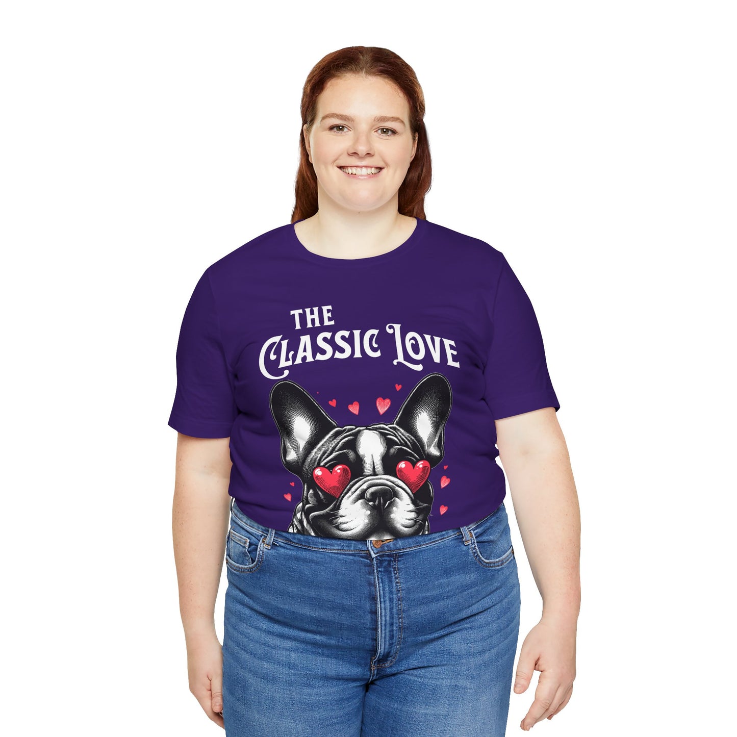 FPD - Unisex T-shirt - Pug Classic Love Tee – Cute Dog Lover Statement Shirt