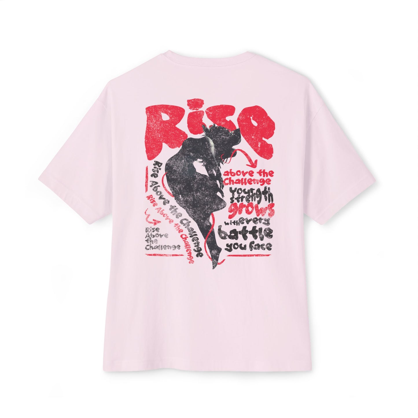 F&BPD - Rise Oversized Tee – Mental Armor & Empowerment Streetwear