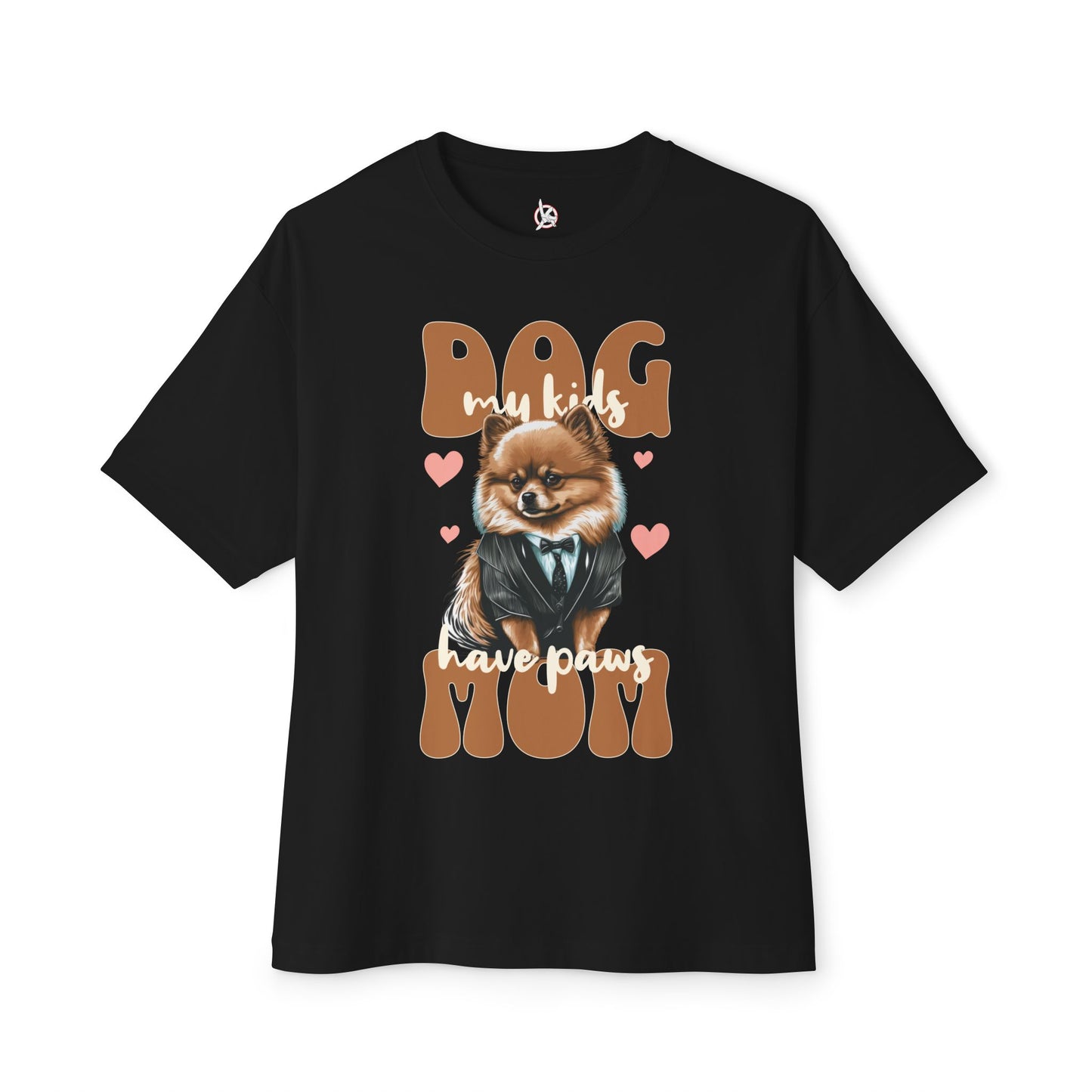 Oversized Dog Mom T-Shirt | Cute & Comfy Pet Lover Tee - FPD