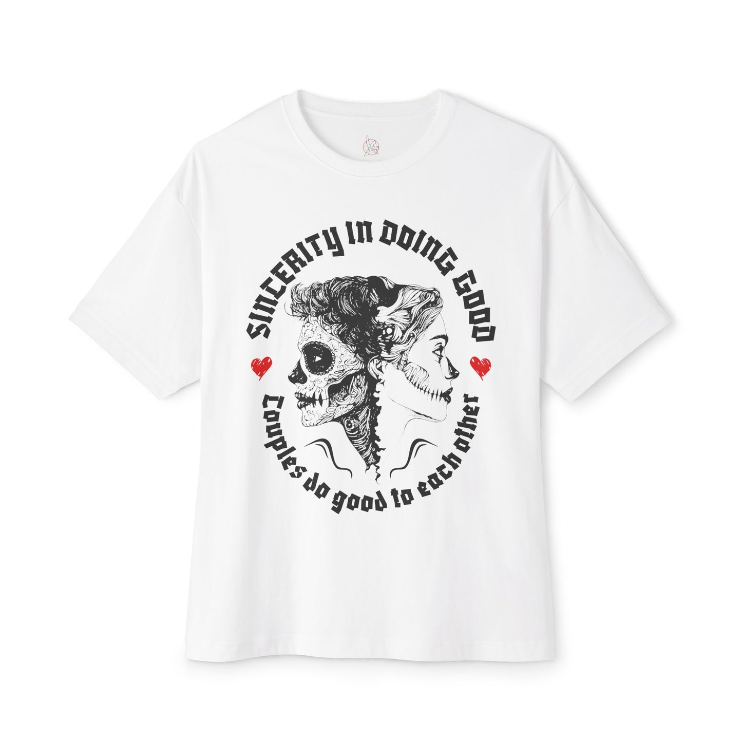 FPD - Sincerity in Doing Good Oversized Tee – Kindness Statement Shirt