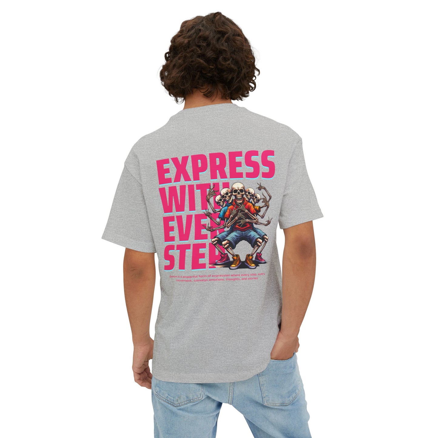 F&BPD - Express With Every Step Oversized Tee – Statement Streetwear