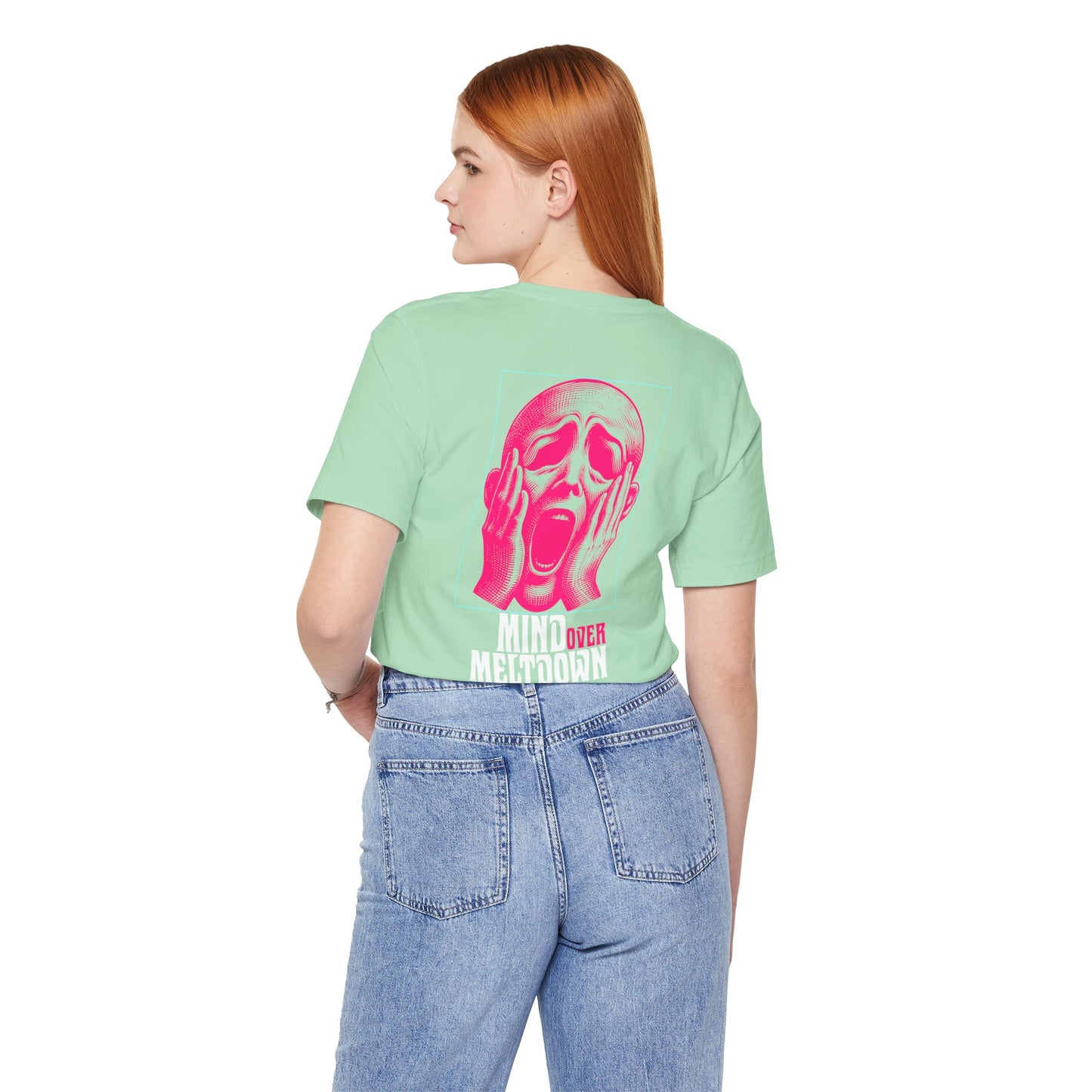 F&BPD - Unisex Tee - Mind Over Meltdown Tee – Calm in Chaos Statement Shirt