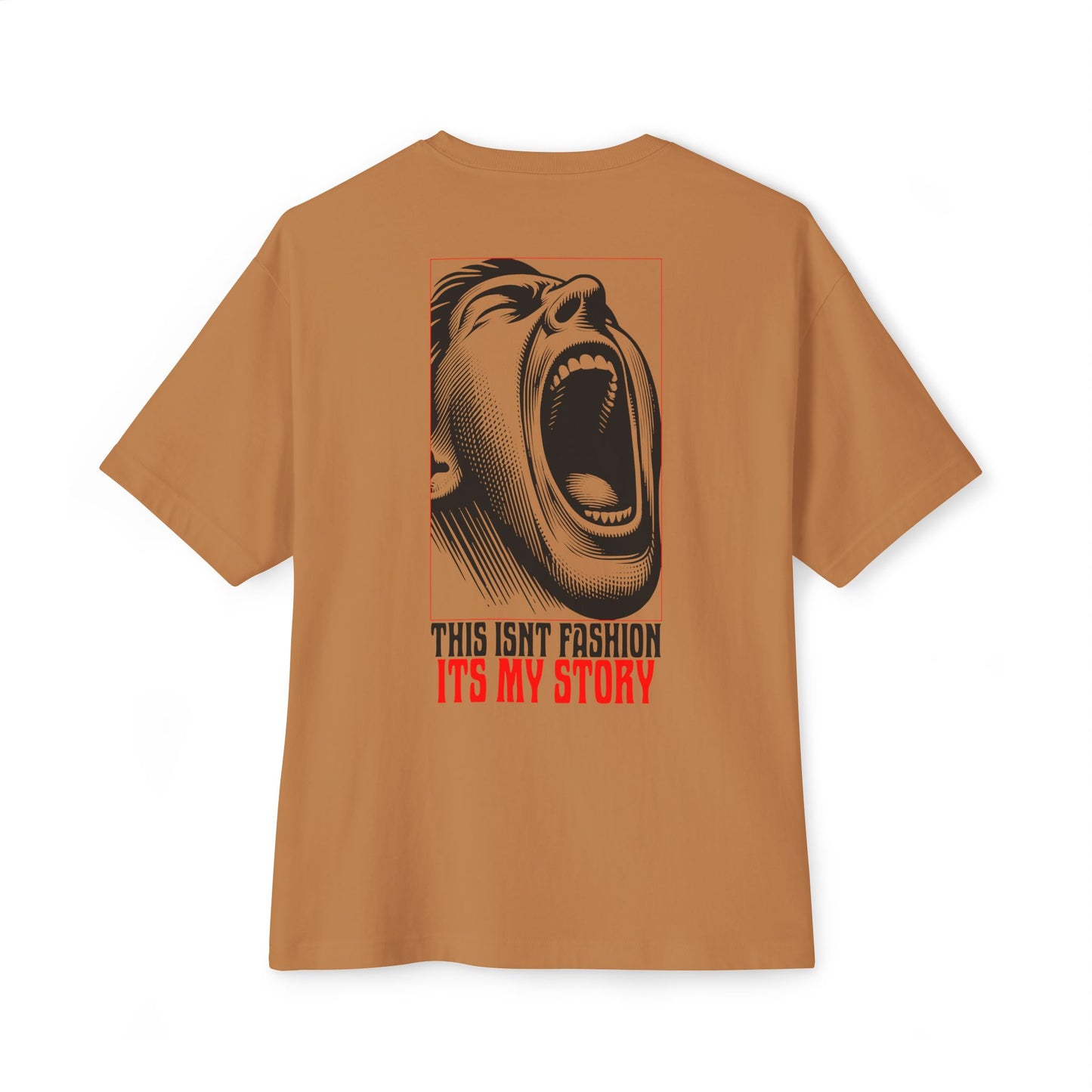 F&BPD - This Isn’t Fashion, It’s My Story Oversized Tee – Authentic Self-Expression