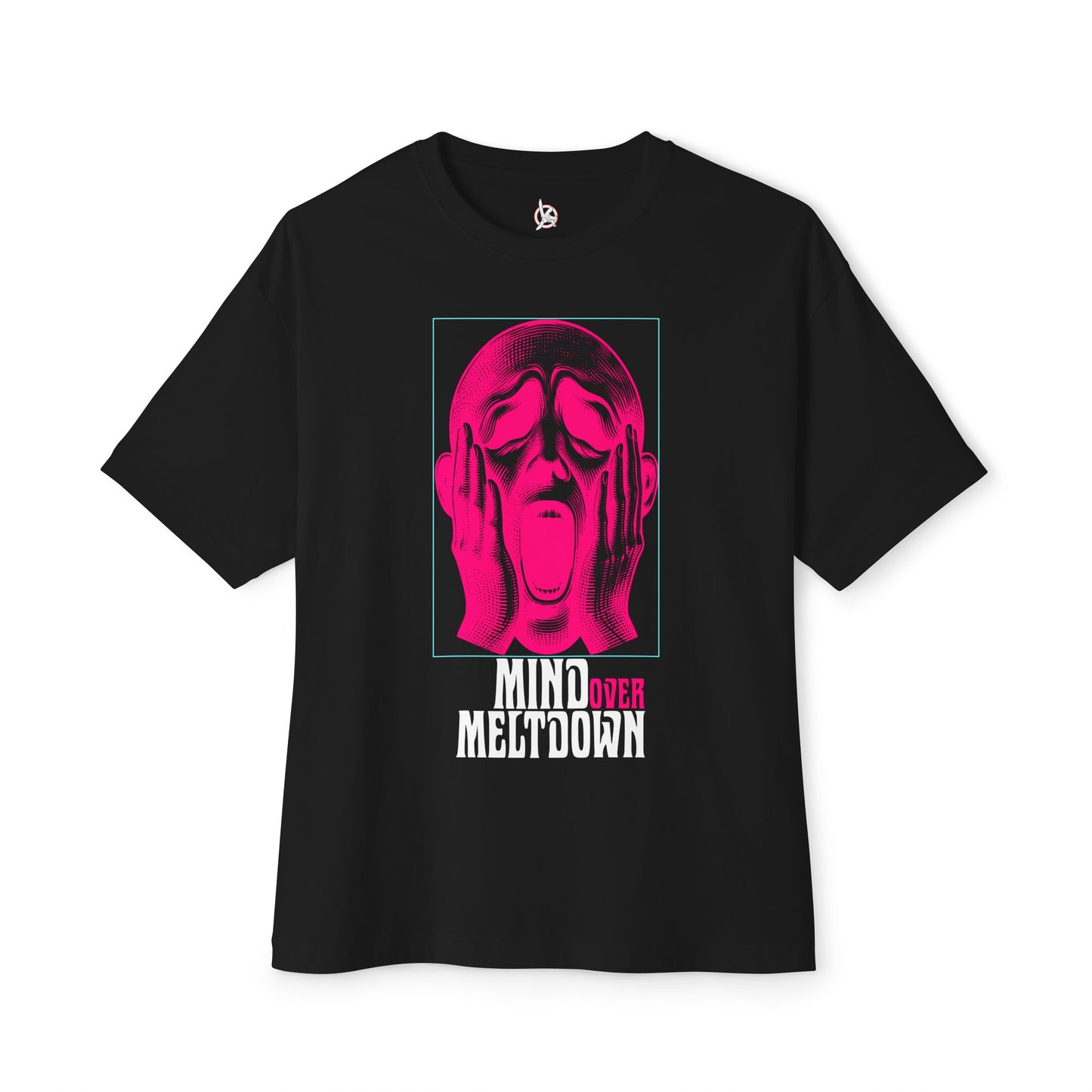 FPD - Mind Over Meltdown Oversized Tee — Mental Strength Statement Shirt
