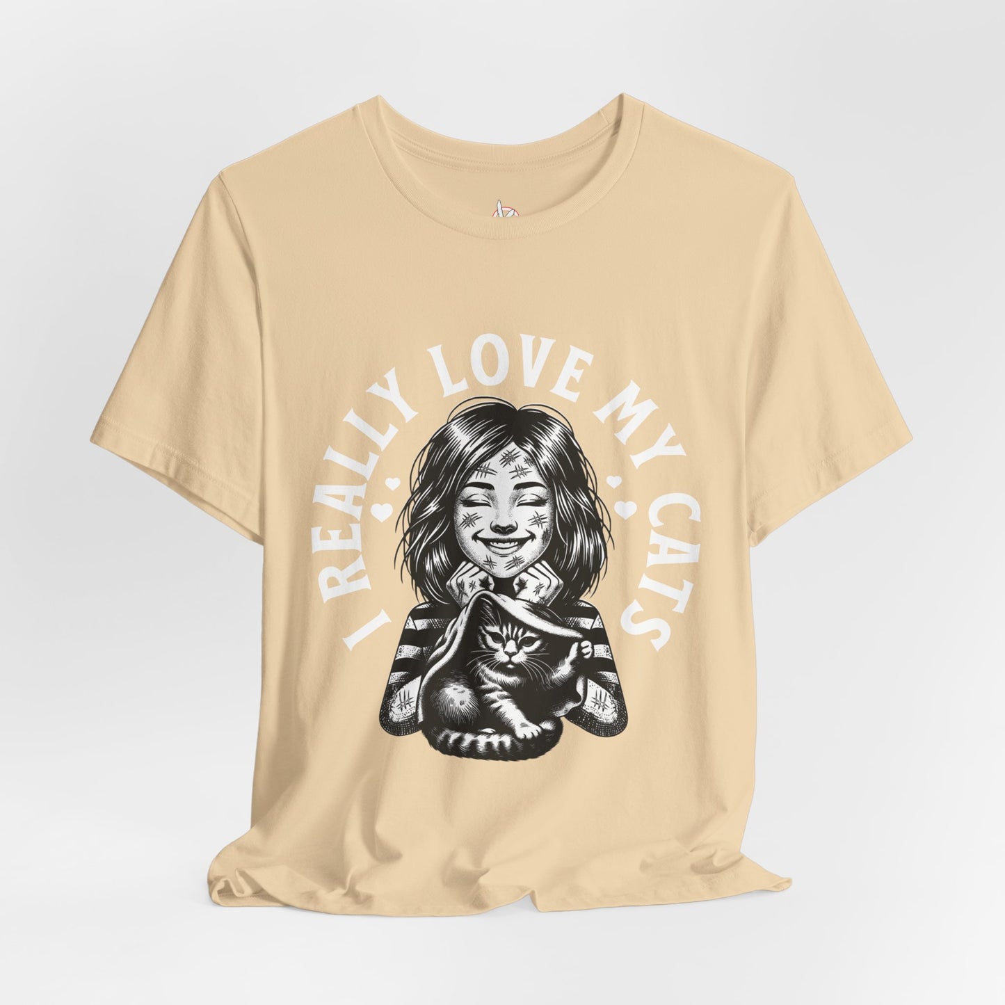I Really Love My Cats T-Shirt | Cute Cat Lover Unisex Tee - FPD