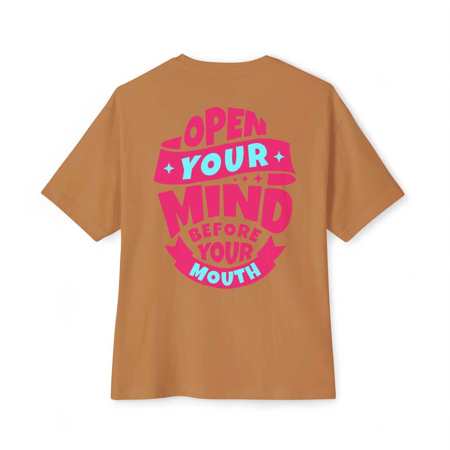 F&BPD - Open Your Mind Oversized Tee – Wisdom Statement Streetwear