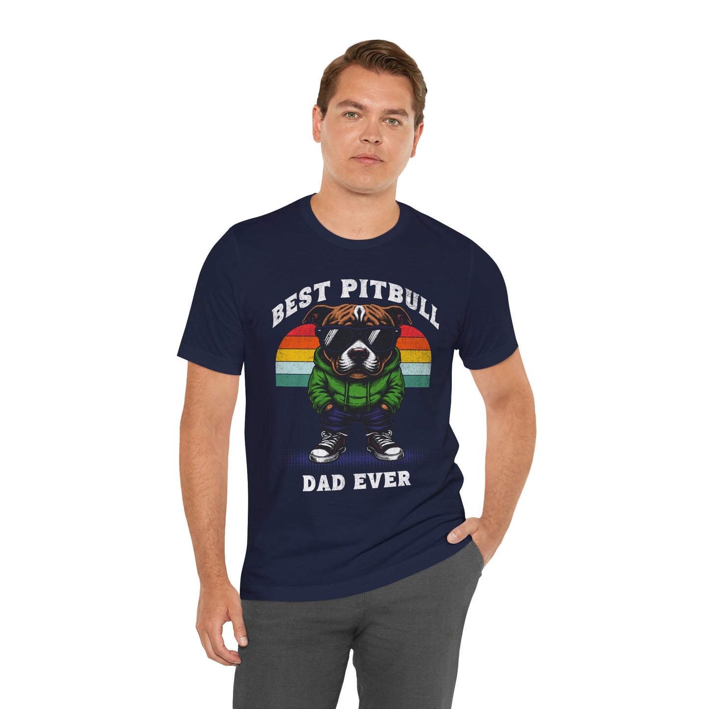 FPD - Unisex T-shirt - Best Pitbull Dad Ever Tee – Dog Lover Statement Shirt