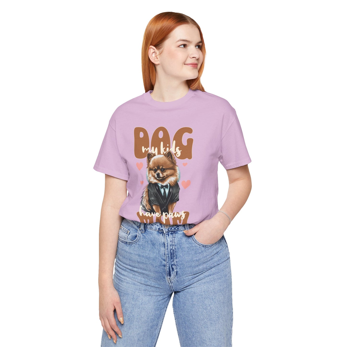 Dog Mom T-Shirt | Cute Pet Lover Unisex Tee - FPD