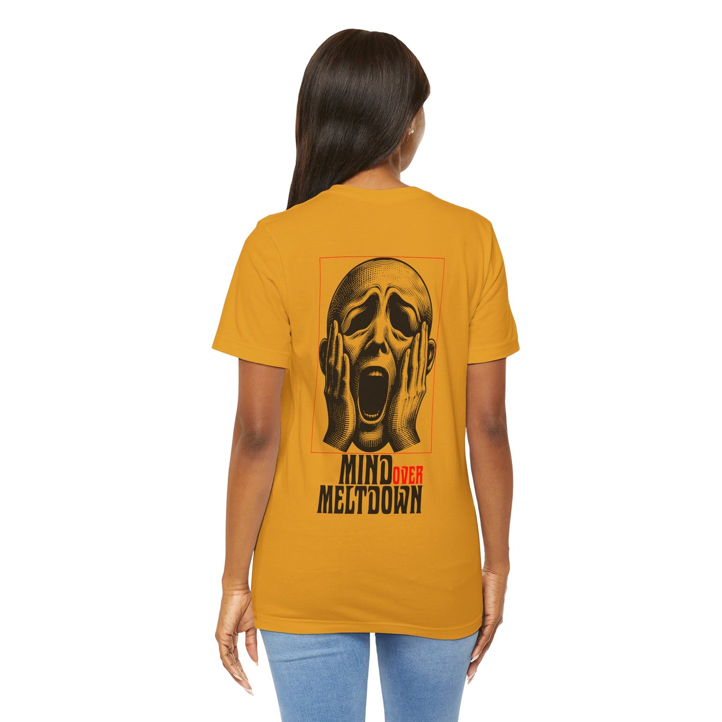 F&BPD - Unisex Tee - Mind Over Meltdown Tee – Calm in Chaos Statement Shirt