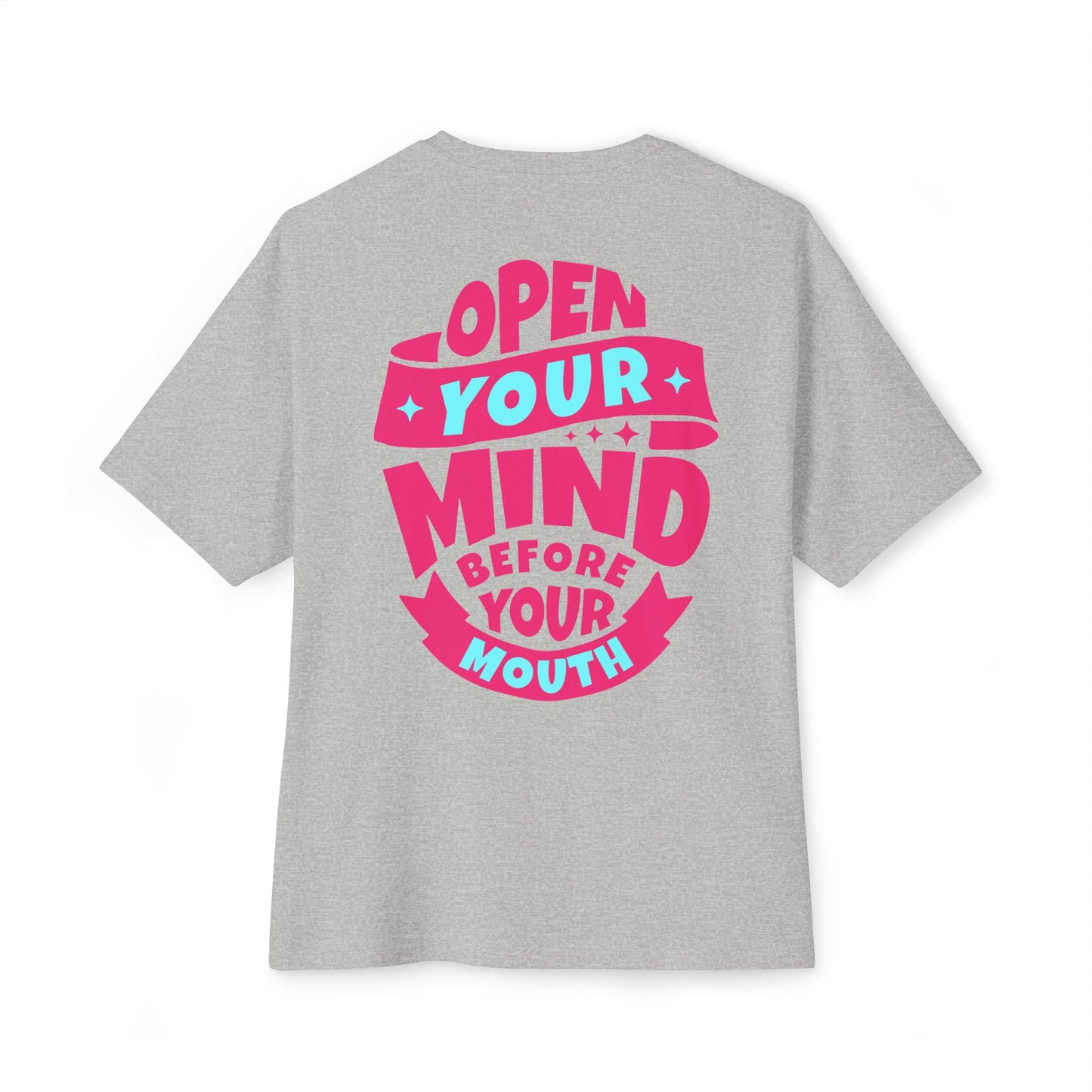 F&BPD - Open Your Mind Oversized Tee – Wisdom Statement Streetwear