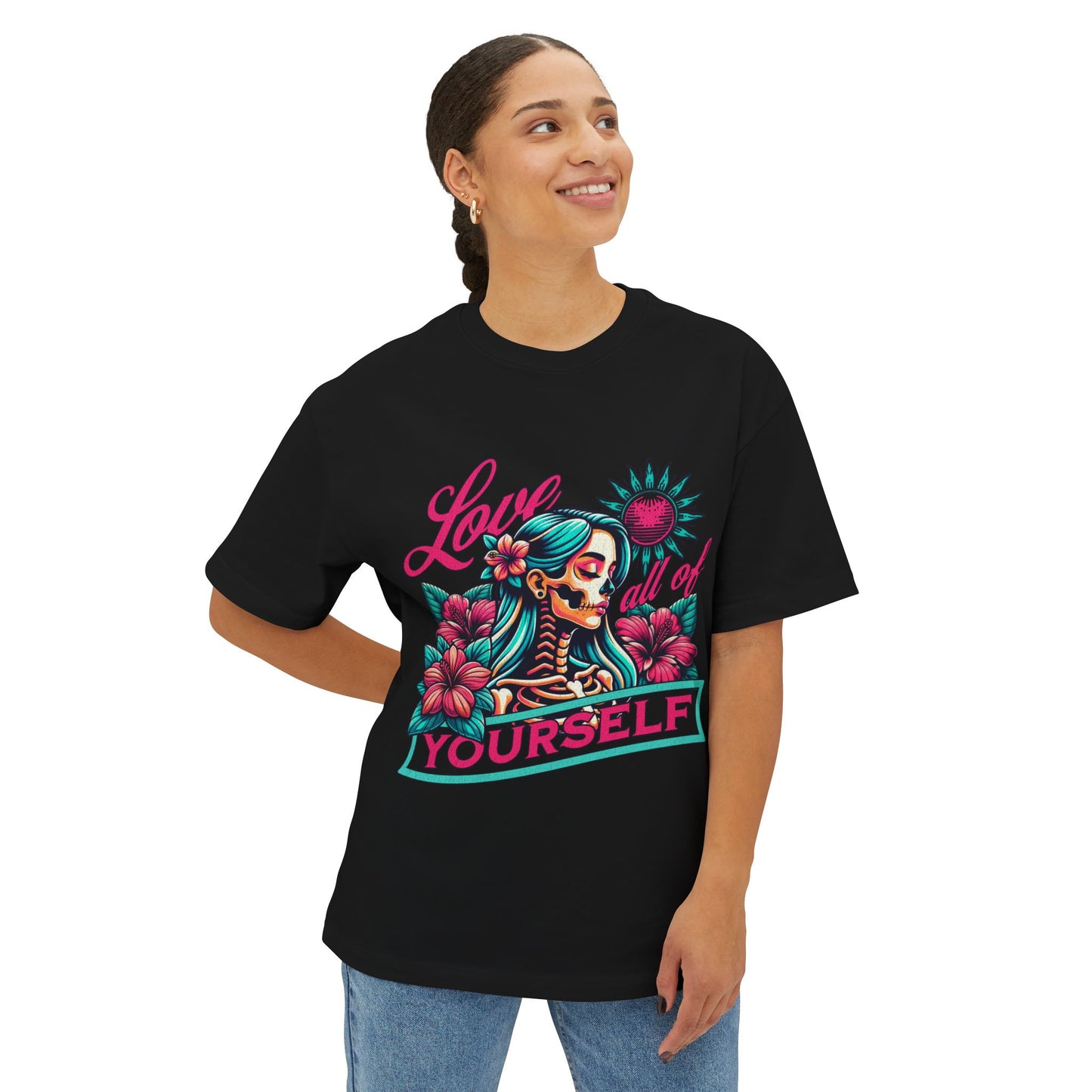 FPD - Love All of Yourself Oversized Tee – Self-Love Statement Shirt