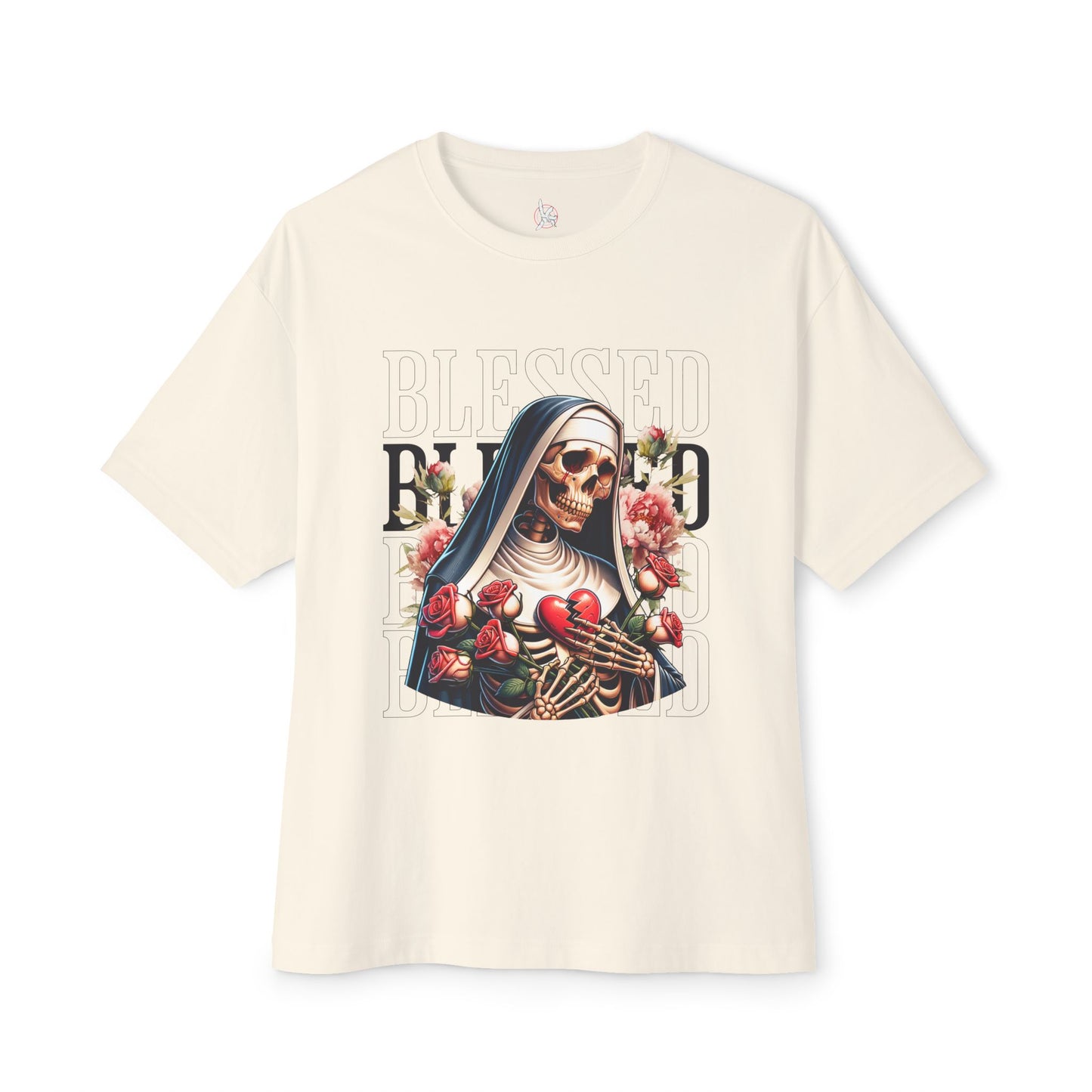 FPD - Blessed Oversized Tee – Minimalist Faith & Gratitude Shirt