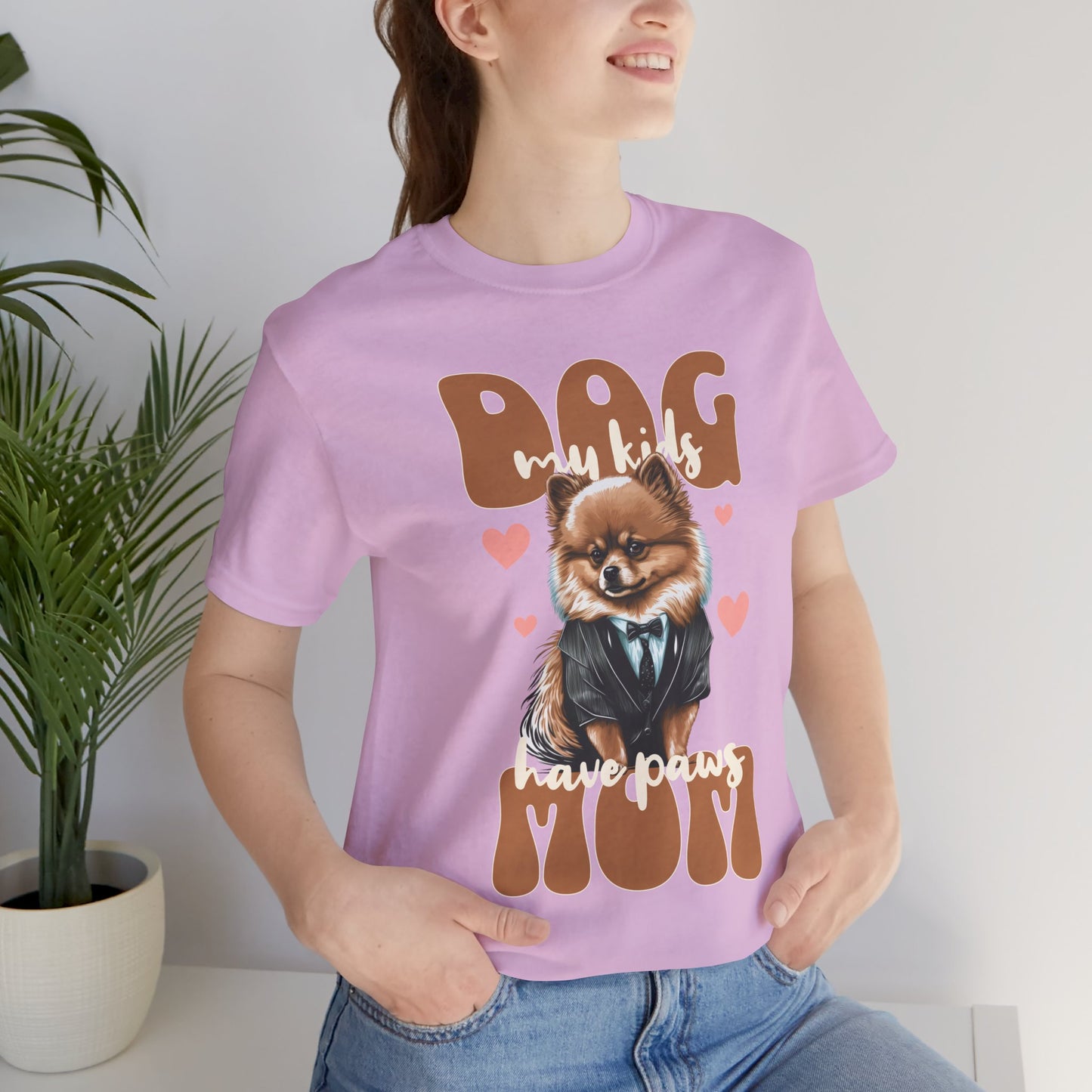 Dog Mom T-Shirt | Cute Pet Lover Unisex Tee - FPD