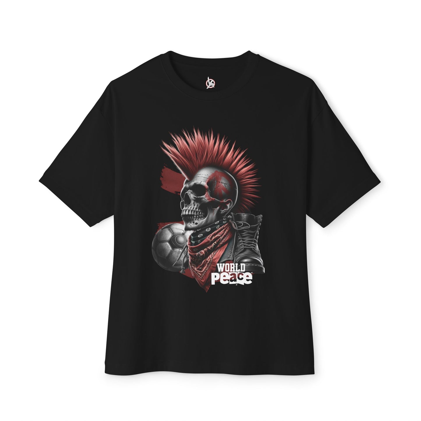 FPD - World Peace Oversized Tee — Dreamer & Peacemaker Statement Shirt