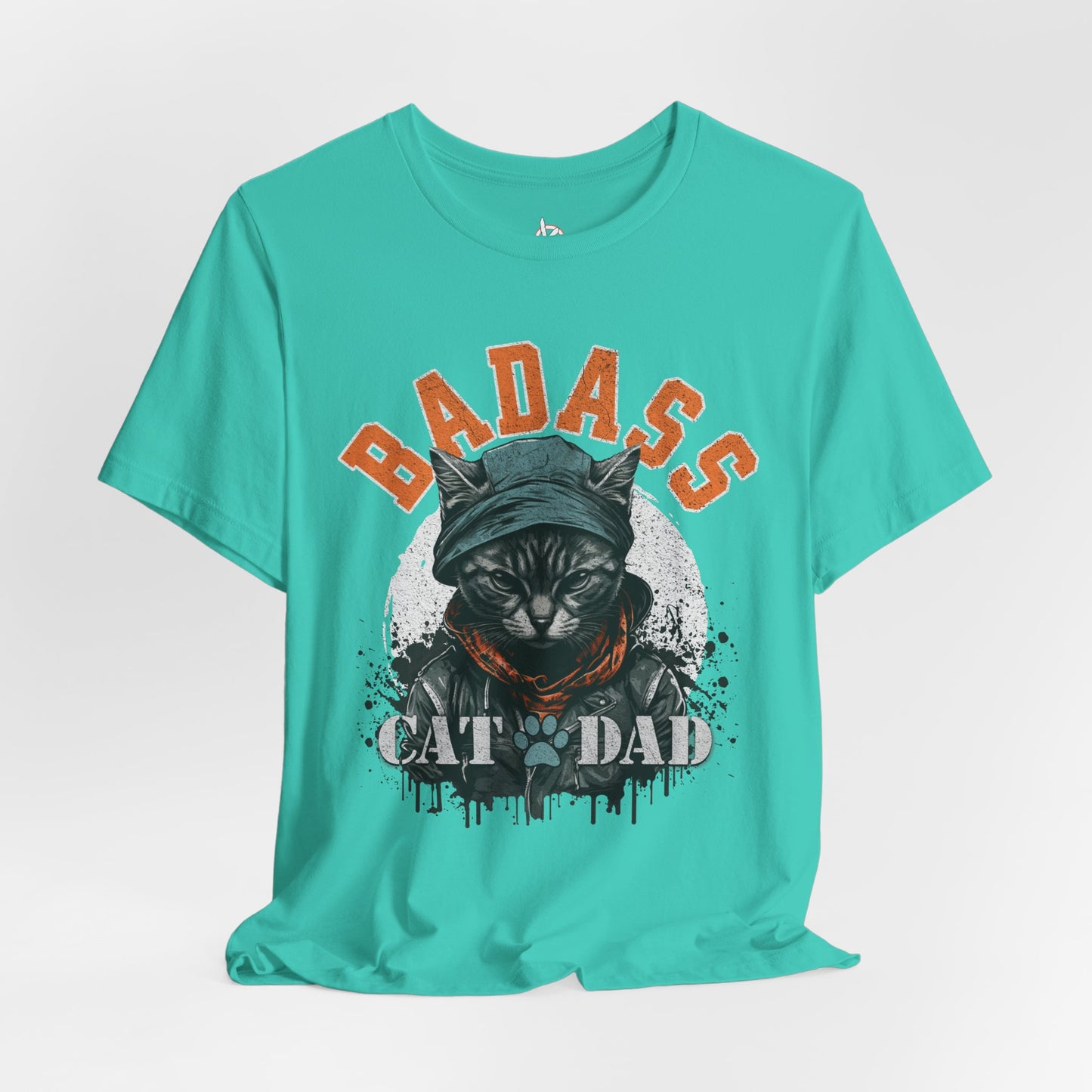Badass Cat Dad Unisex T-Shirt – Funny Cat Lover Tee for Proud Pet Owners - FPD