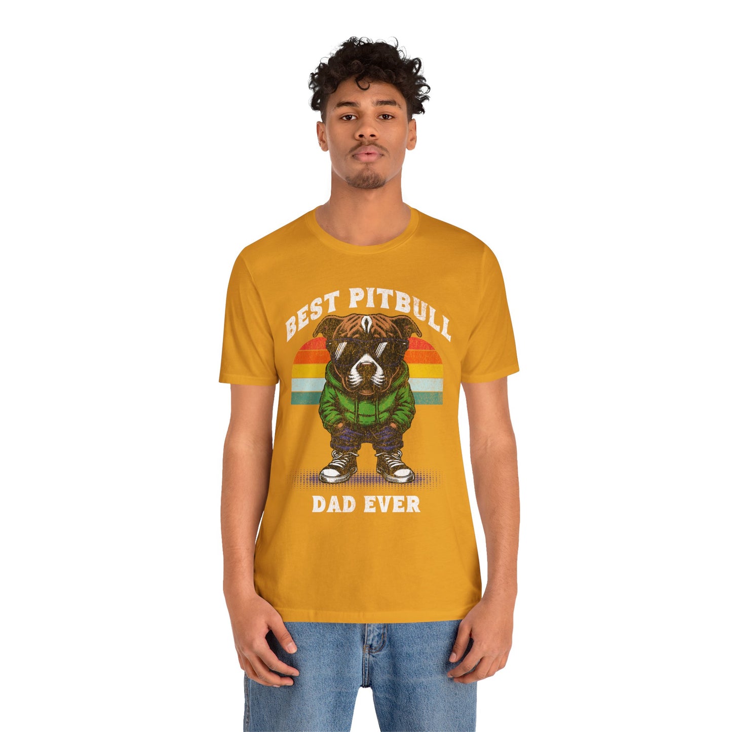 FPD - Unisex T-shirt - Best Pitbull Dad Ever Tee – Dog Lover Statement Shirt