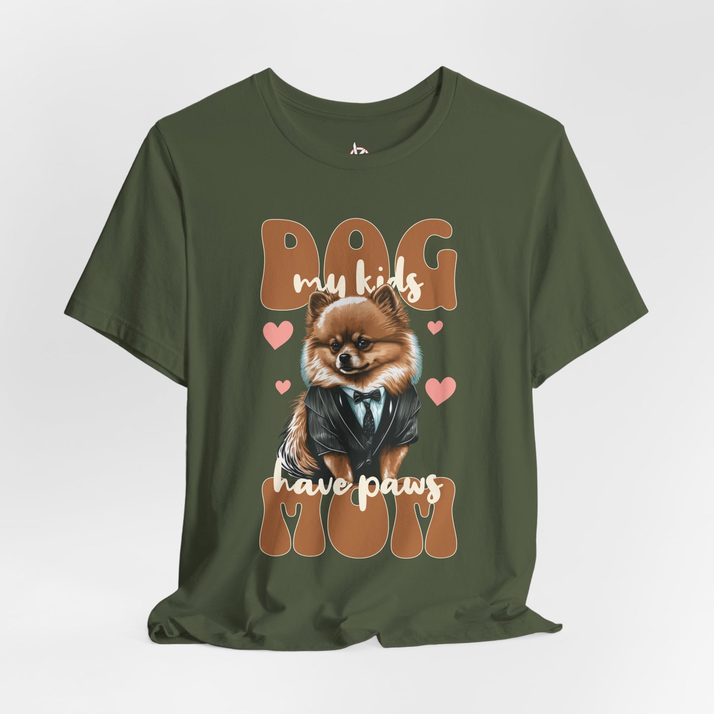 Dog Mom T-Shirt | Cute Pet Lover Unisex Tee - FPD