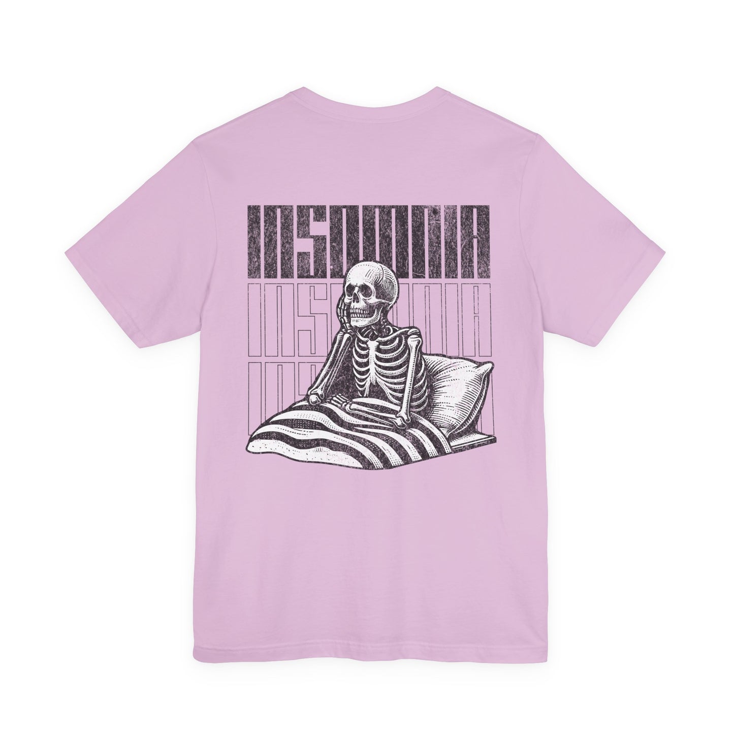 F&BPD - Unisex T-shirt - Insomnia Tee – Late Night Mind Battle Statement Shirt