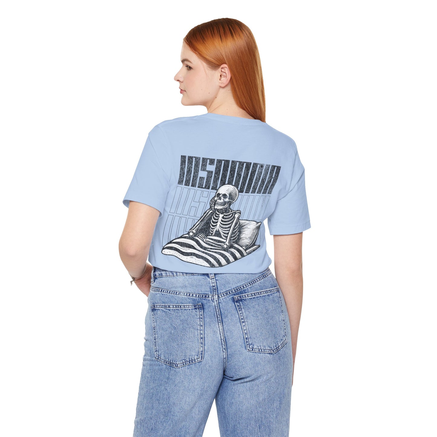 F&BPD - Unisex T-shirt - Insomnia Tee – Late Night Mind Battle Statement Shirt