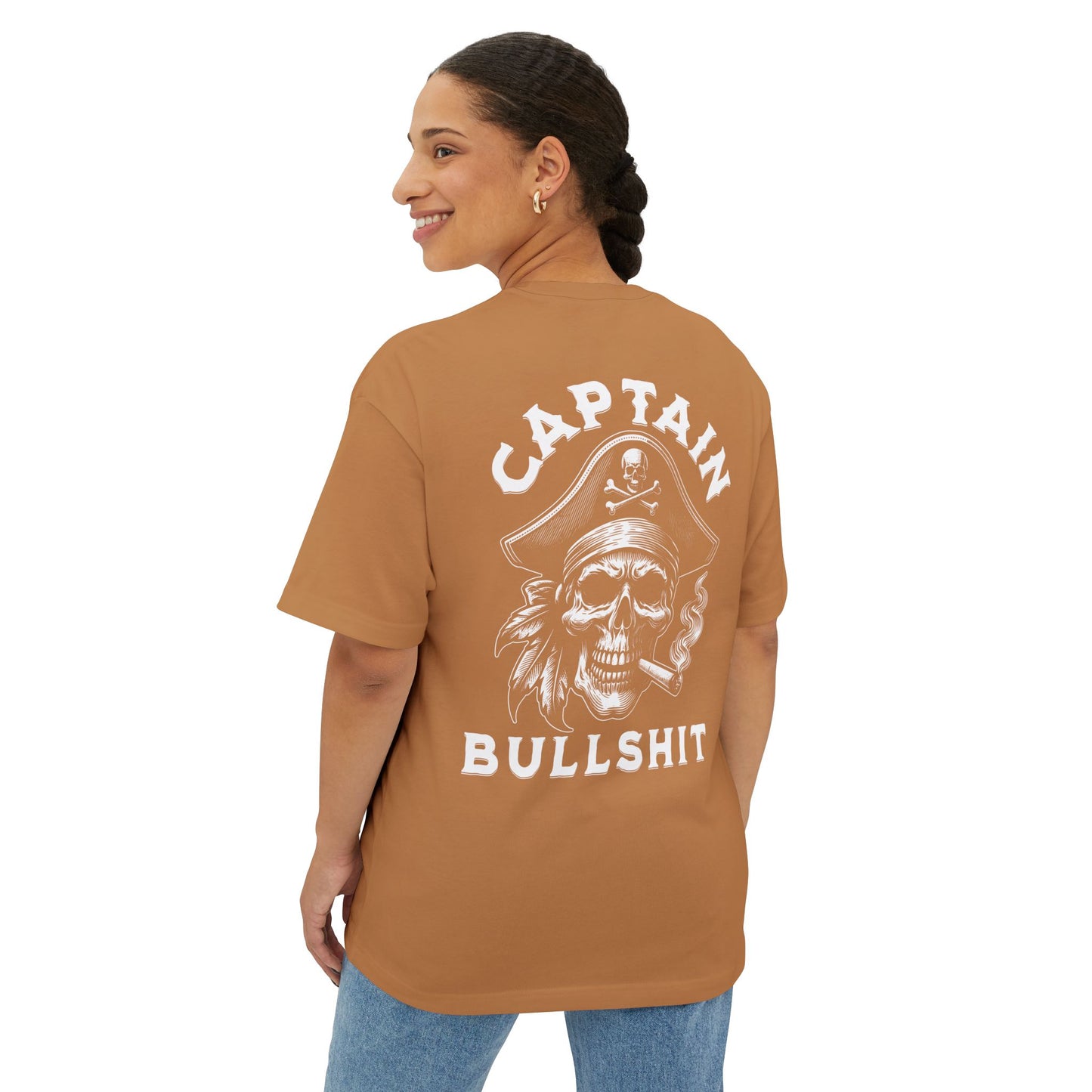 F&BPD - Captain Bullshit - Unisex Oversized T-shirt