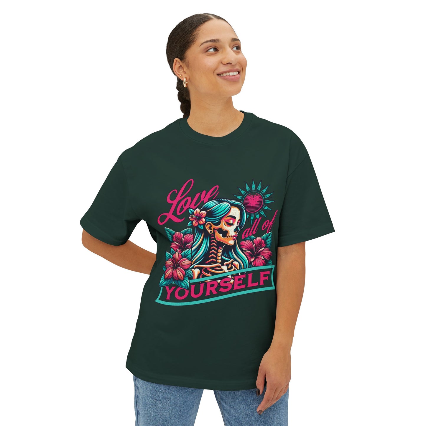 FPD - Love All of Yourself Oversized Tee – Self-Love Statement Shirt