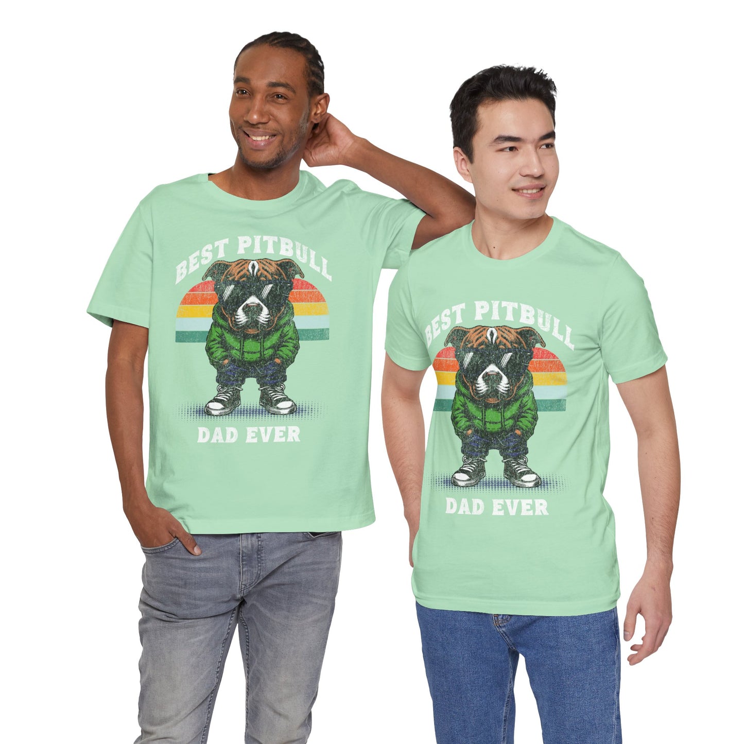 FPD - Unisex T-shirt - Best Pitbull Dad Ever Tee – Dog Lover Statement Shirt